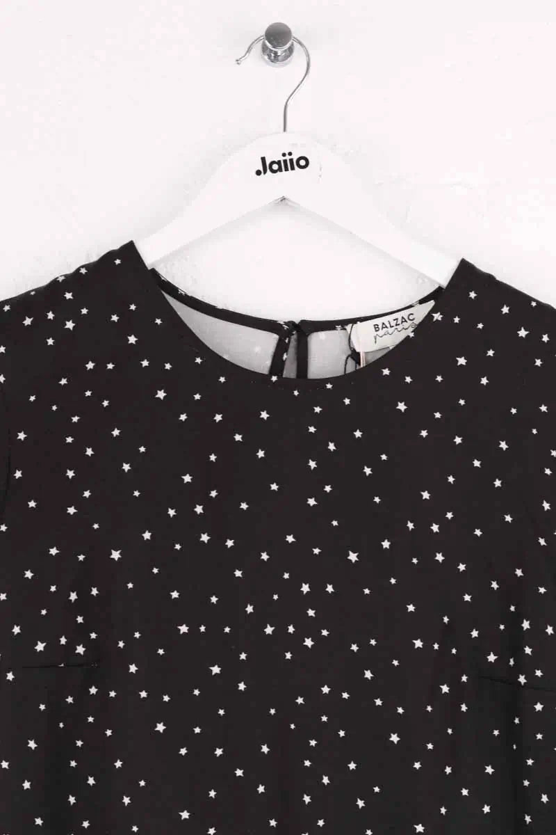 Blouse Balzac Noir en Coton