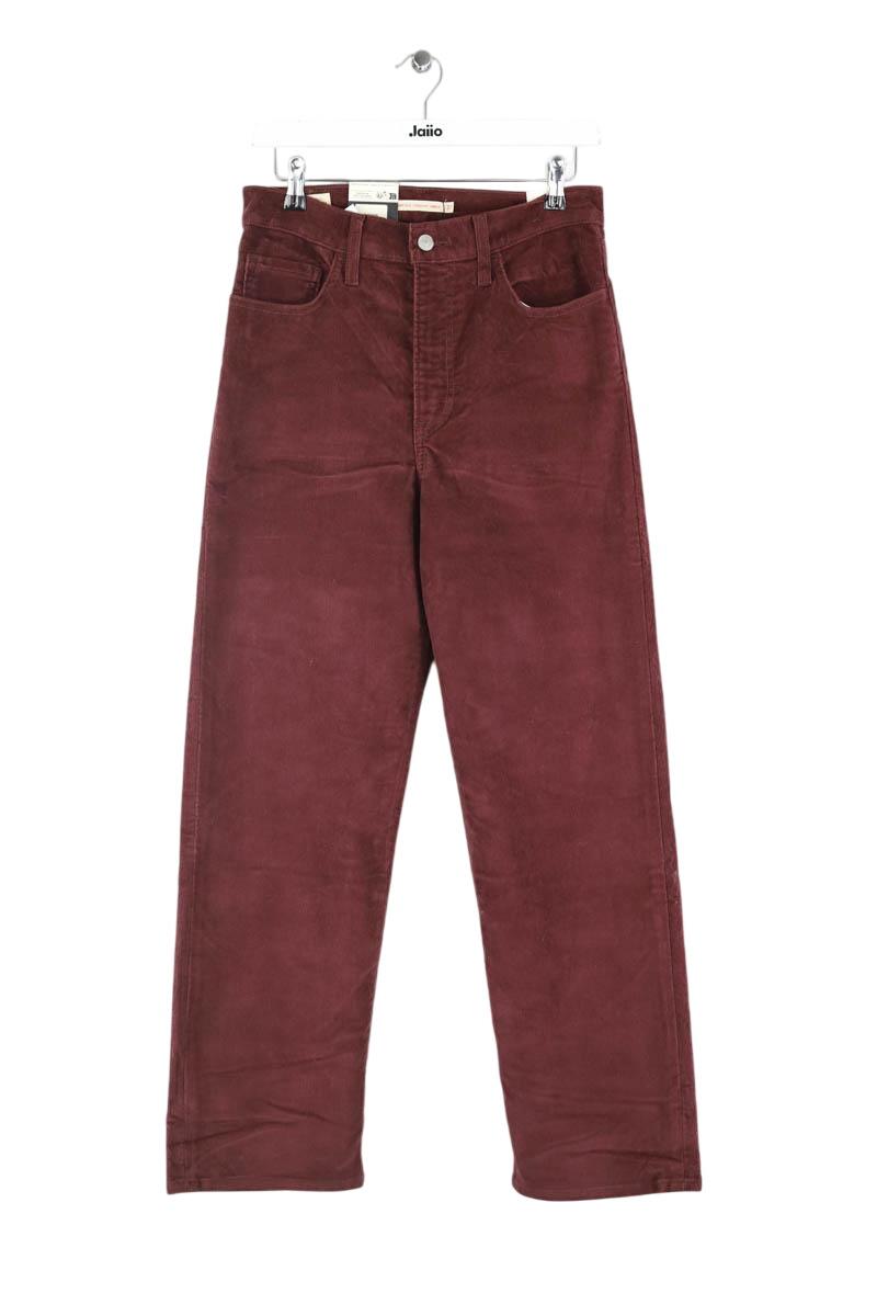 Pantalon droit Levi's  Bordeaux