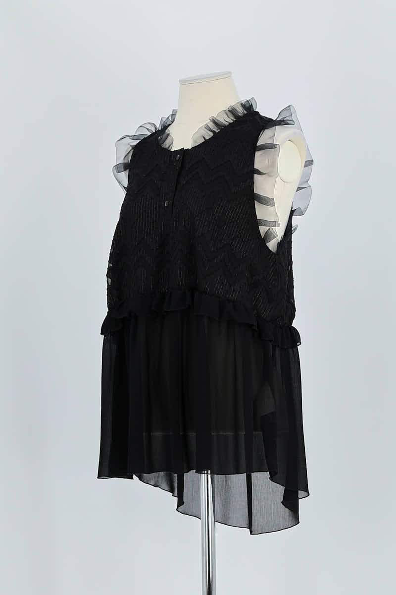 Top sans manche Heimstone  Noir