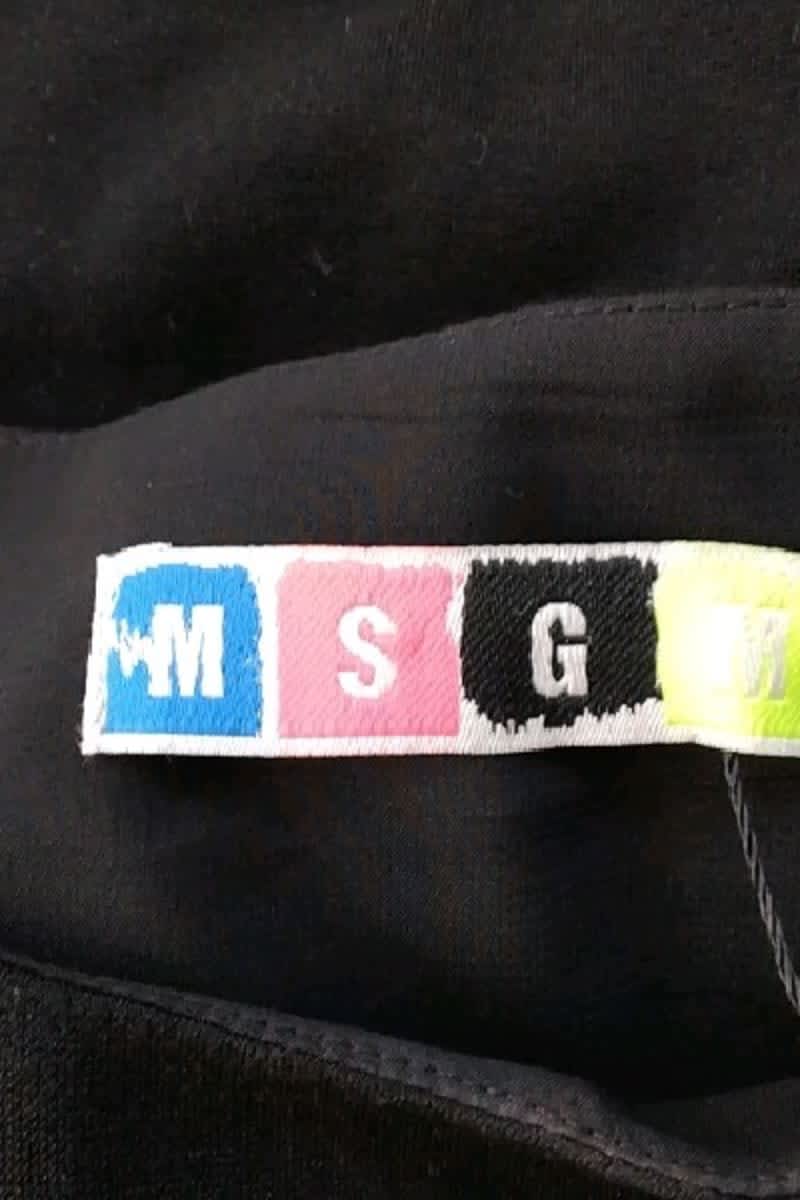 Robe MSGM  Noir