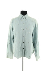 Chemise Roseanna Bleu en Coton, taille S - Seconde Main