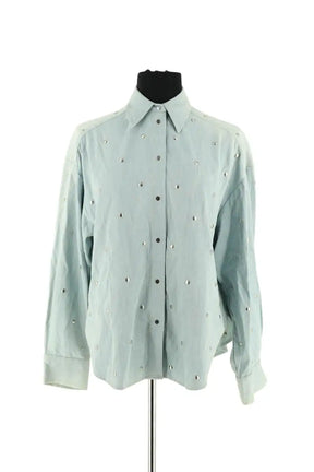 Chemise Roseanna Bleu en Coton, taille S - Seconde Main
