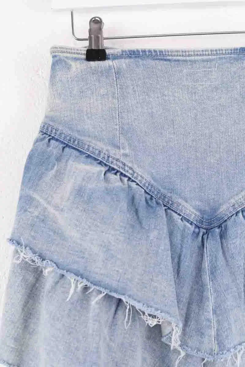 Jupe Mother Bleu en Coton