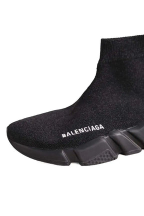 Baskets Balenciaga Speed Noir en Tissu
