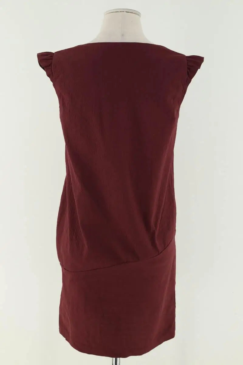 Robe Ba&Sh Bordeaux en Soie