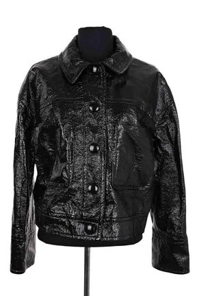 Veste Sézane Noir en Coton, taille XS - Seconde Main