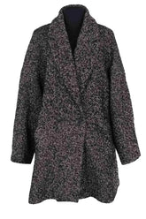 Manteau Ba&Sh Anthracite en Laine, taille S - Seconde Main