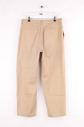 Pantalon droit American Vintage Beige en Synthétique
