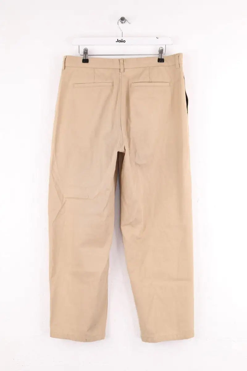 Pantalon droit American Vintage Beige en Synthétique