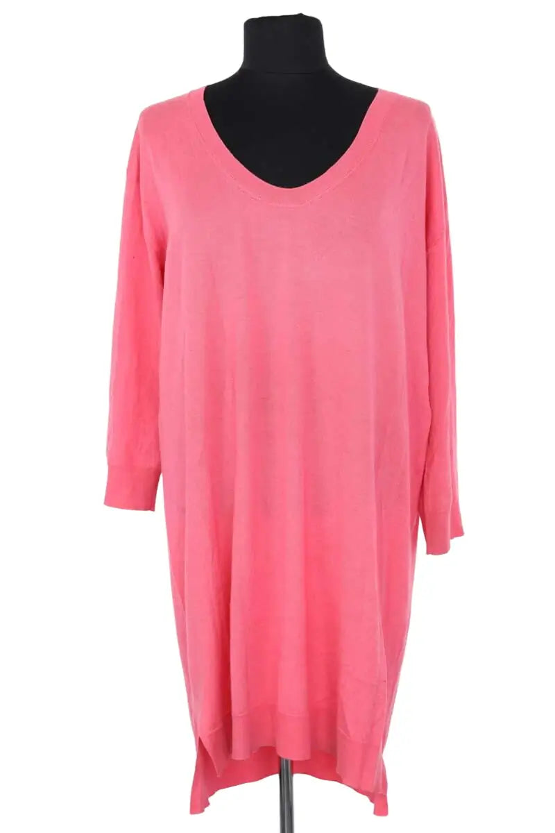 Robe Louis Vuitton Rose en Synthétique, taille M - Seconde Main