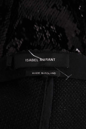 Pantalon Isabel Marant Noir en Synthétique