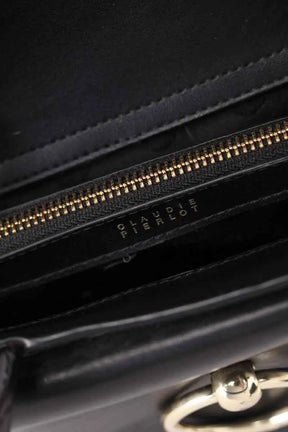 Sac à bandoulière Claudie Pierlot ANOUK Noir en Cuir