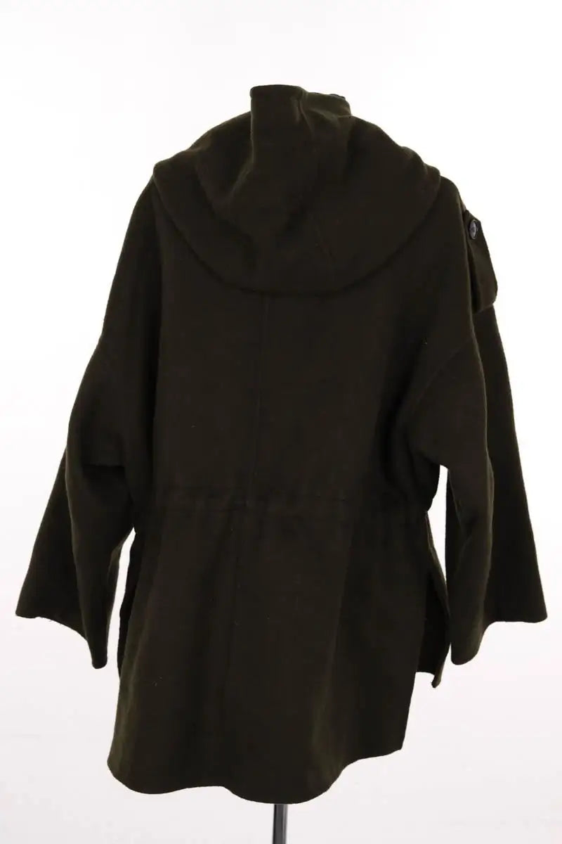 Manteau Maje Kaki en Laine