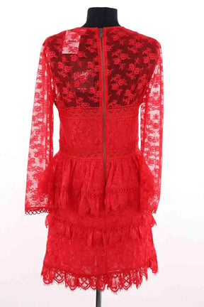 Robe The Kooples Rouge en Synthétique