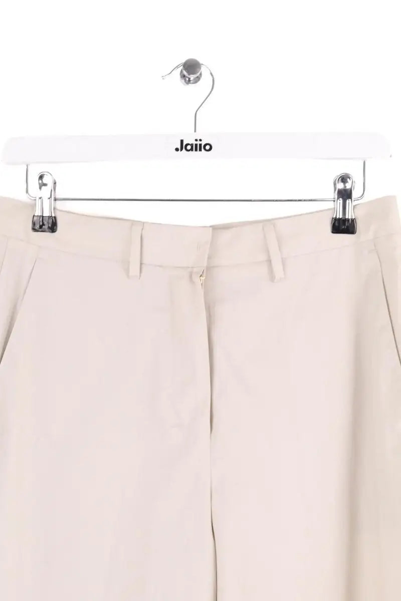 Pantalon Max Mara Beige en Coton