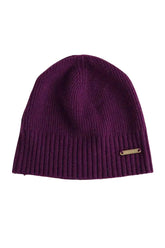 Bonnet Burberry Violet en Cachemire, taille TU - Seconde Main
