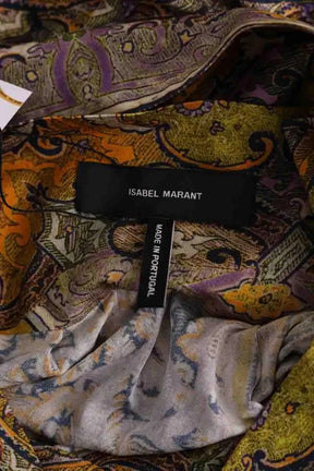 Mini jupe Isabel Marant Jaune en Viscose