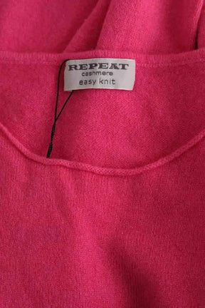 Pull Repeat Rose en Cachemire