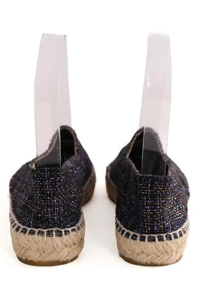 Espadrilles Chanel Violet en Tissu