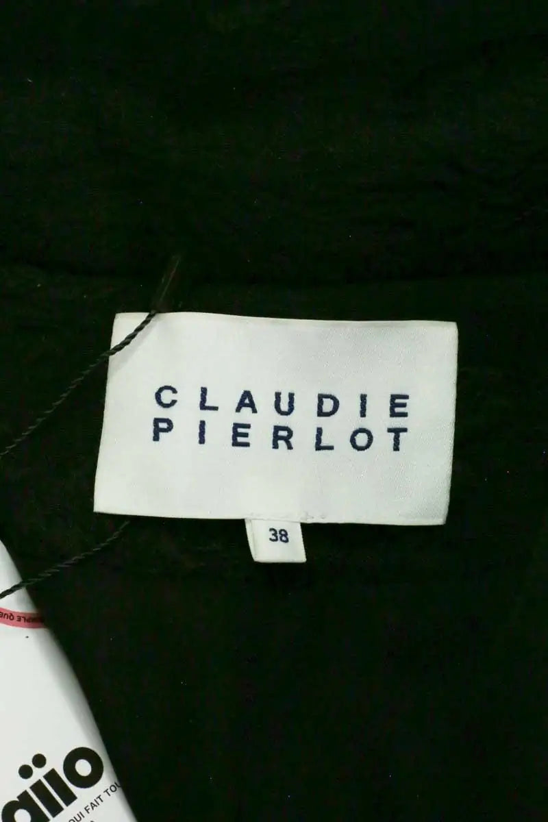 Veste Claudie Pierlot Noir en Coton