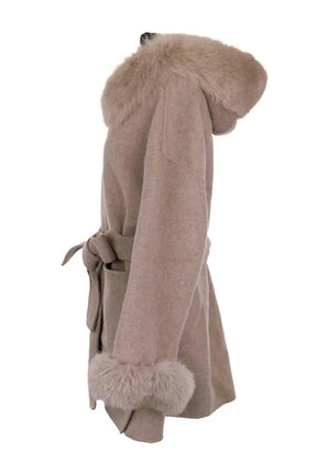 Manteau Max Mara Beige en Laine
