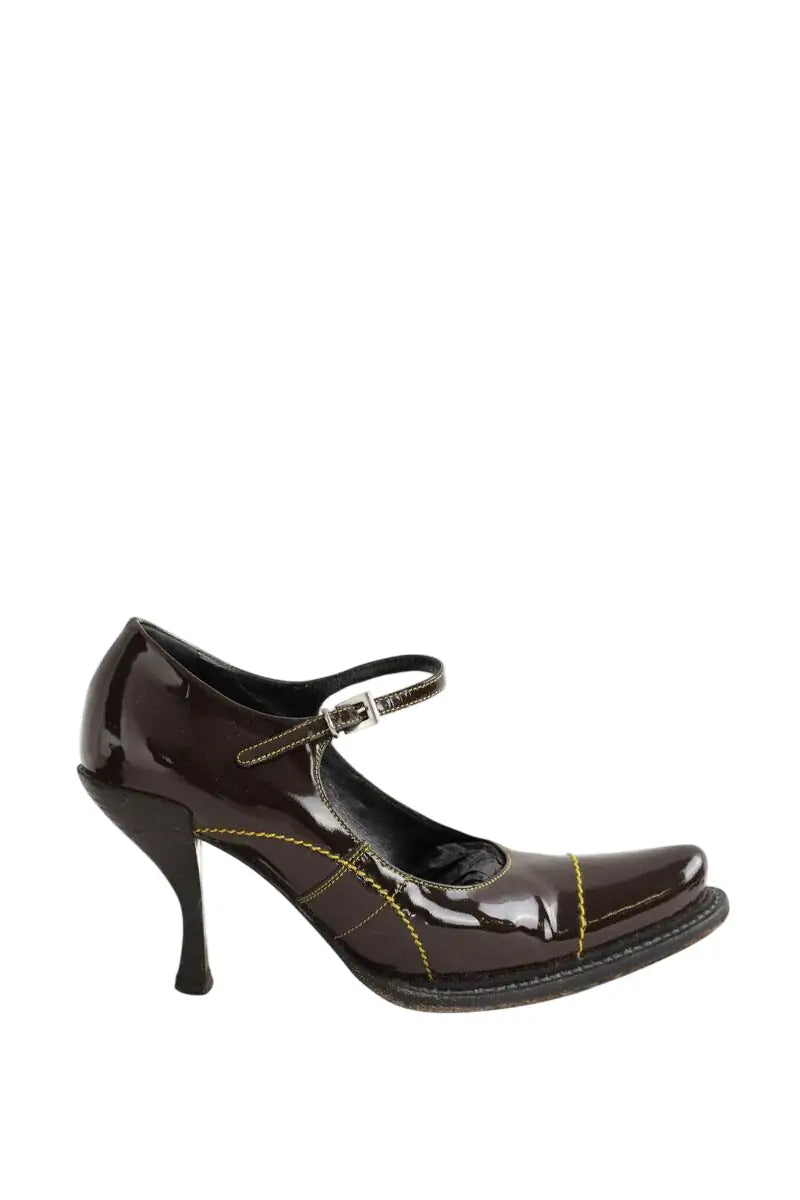Talons Prada  Marron