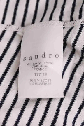 T-shirt Sandro Blanc en Viscose