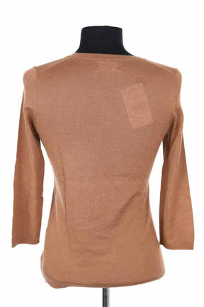 T-shirt Eric Bompard Camel en Cachemire