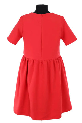 Robe Saaj Rouge en Synthétique