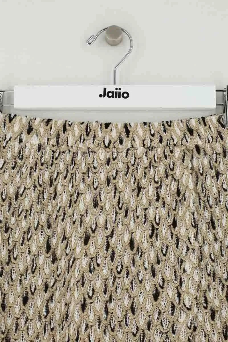 Jupe Missoni Doré en Viscose