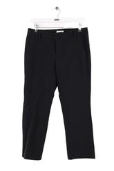 Pantalon droit Zadig & Voltaire Noir en Synthétique, taille S - Seconde Main