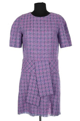 Robe Lanvin Violet en Laine, taille S - Seconde Main