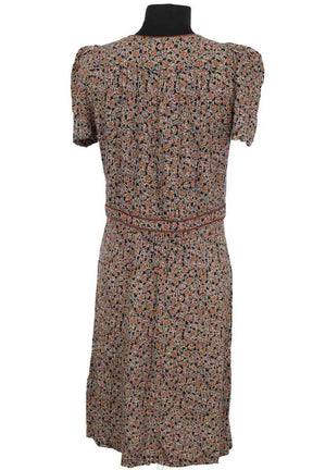 Robe Sessun Marron en Viscose