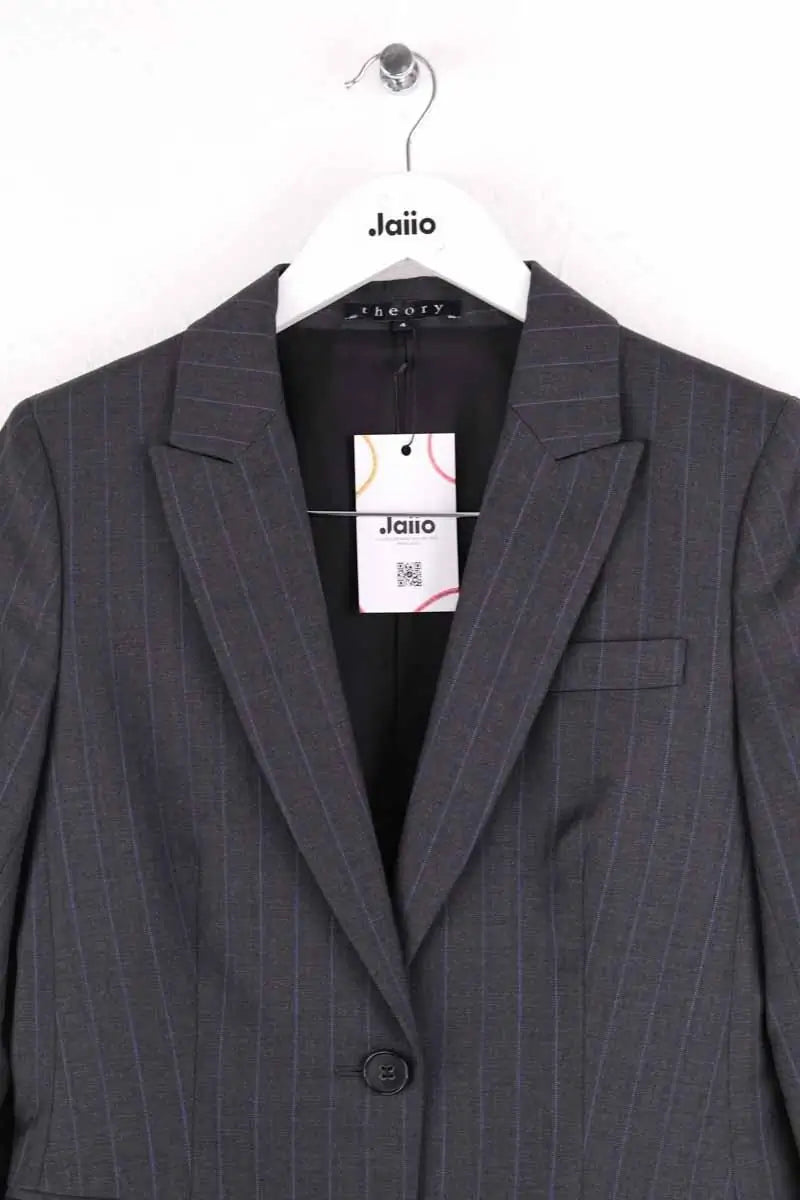Blazer Theory Anthracite en Laine