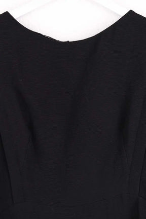 Robe Sandro Noir en Viscose