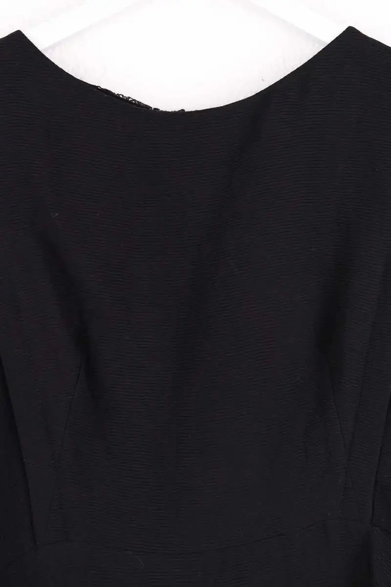 Robe Sandro Noir en Viscose