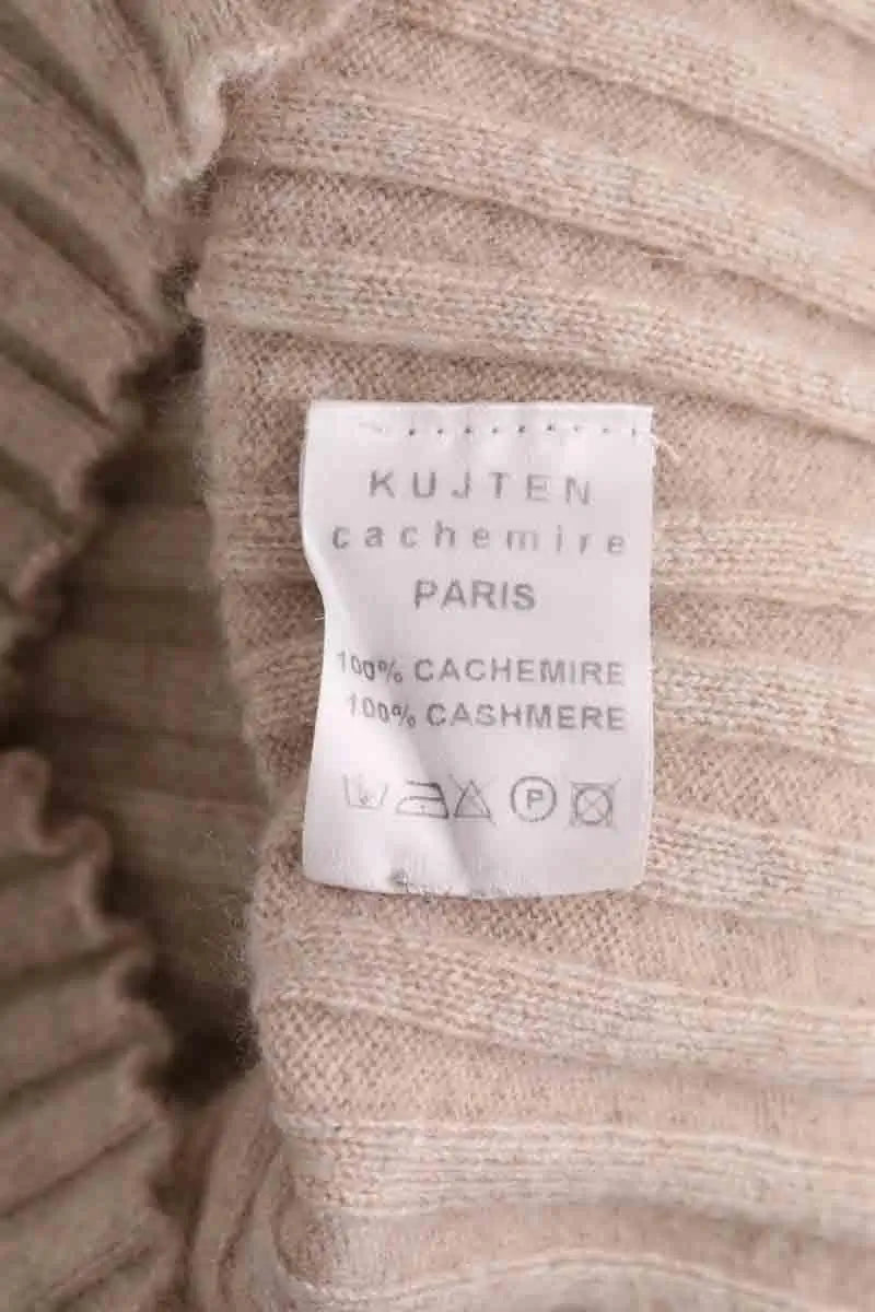 Robe Kujten Beige en Cachemire