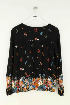 Blouse Sézane Noir en Viscose