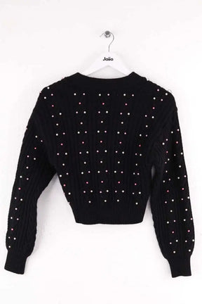 Cardigan Sandro Noir en Synthétique