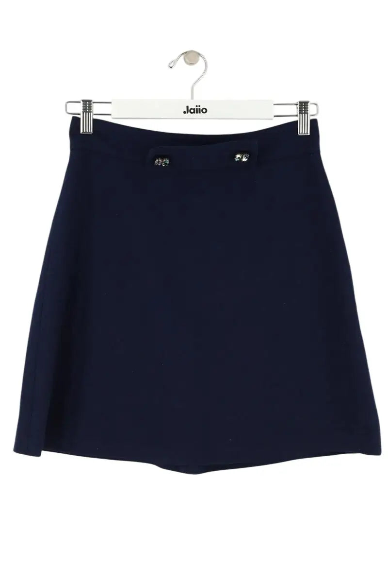 Mini jupe Tara Jarmon Bleu en Synthétique, taille M - Seconde Main