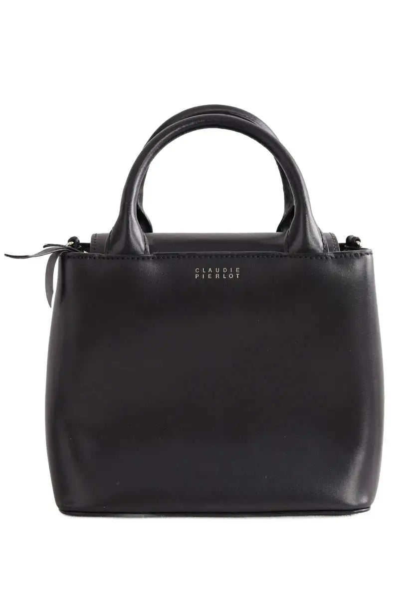 Sac à bandoulière Claudie Pierlot ANOUK Noir en Cuir
