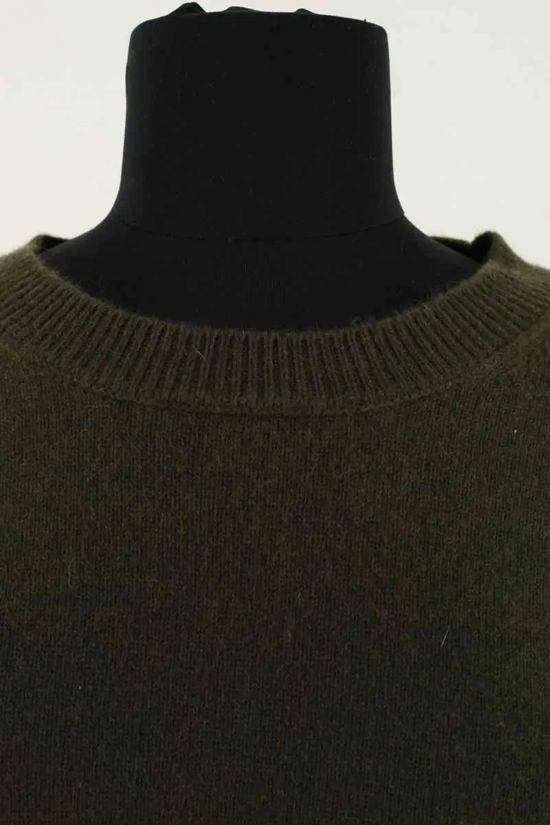 Pull Claudie Pierlot Vert en Cachemire