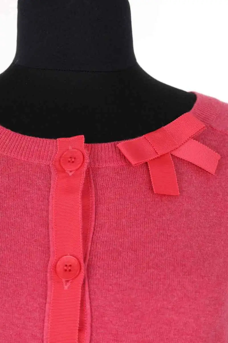 Cardigan Sandro Rose en Coton