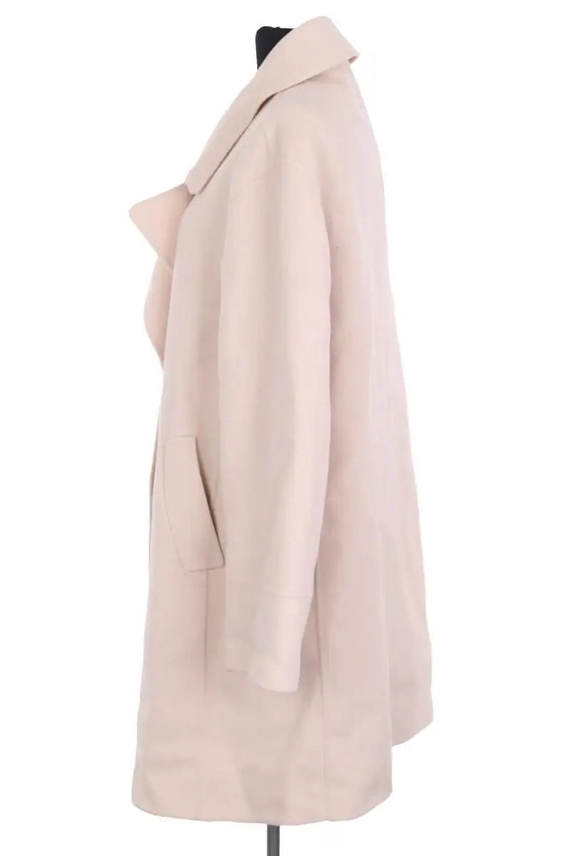 Manteau Gerard Darel Ecru en Laine