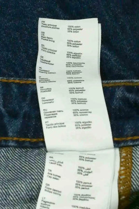 Jean large Maje Bleu en Coton