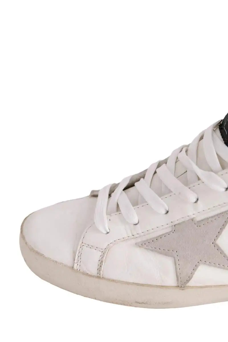 Baskets Golden Goose Blanc en Cuir