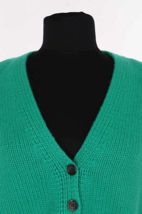 Cardigan Eric Bompard Vert en Cachemire