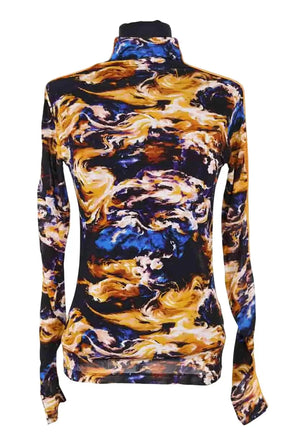 Top Kenzo Multicolore en Viscose, taille S - Seconde Main