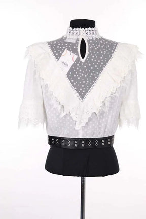 Blouse The Kooples Blanc en Coton