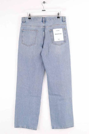 Jean Frame Relaxed jean Bleu en Coton